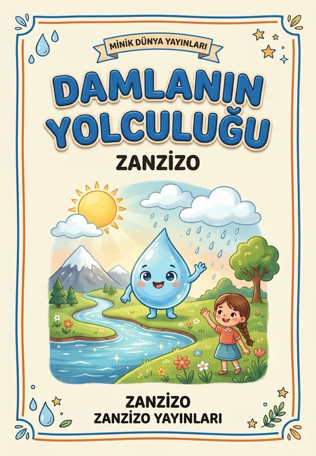 Damlanın Yolculuğu kitabının kapağı