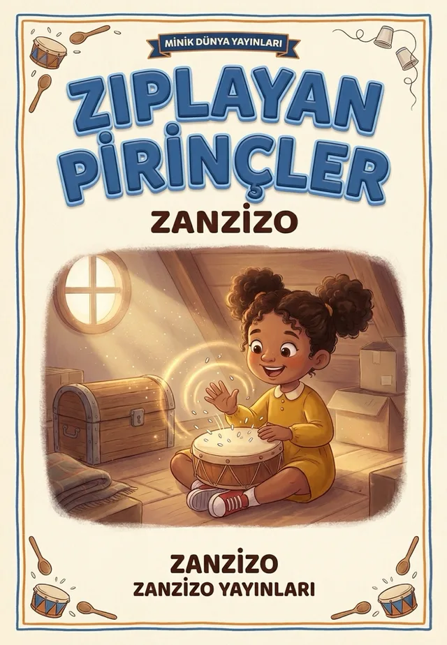 Zıplayan Pirinçler kitabının kapağı